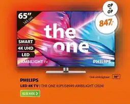 Expert Philips The One 65PUS8949 Ambilight (2024) aanbieding
