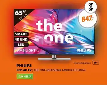 Expert Philips The One 65PUS8949 Ambilight (2024) aanbieding