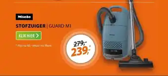 Expert Miele Guard M1 Blauw aanbieding