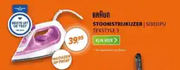 Expert Braun SI3031 PU TexStyle 3 Roze aanbieding