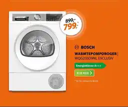 Expert Bosch WQG235D9NL EXCLUSIV aanbieding