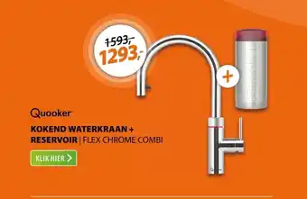 Expert Quooker Flex Chroom aanbieding