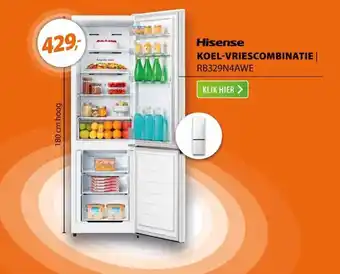 Expert Hisense RB329N4AWE aanbieding