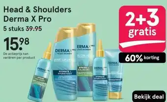 Etos Head & Shoulders Derma X Pro aanbieding