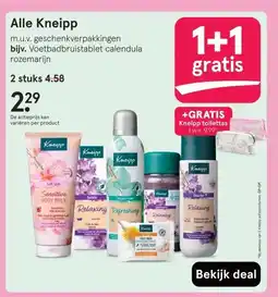 Etos Alle Kneipp aanbieding