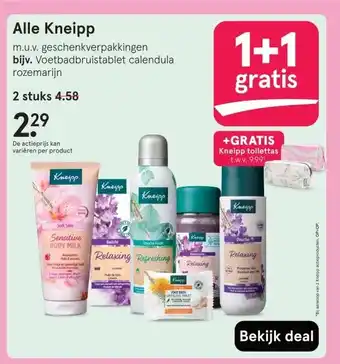 Etos Alle Kneipp aanbieding