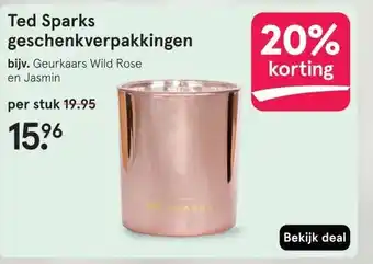Etos Ted Sparks geschenkverpakkingen aanbieding