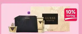 Etos Guess giftset bijv. Seductive Woman giftset aanbieding