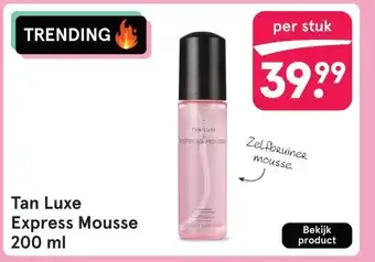 Etos Tan Luxe Express Mousse 200 ml aanbieding