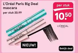 Etos L'Oréal Paris Big Deal mascara aanbieding