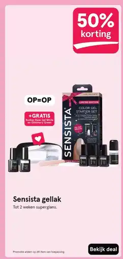 Etos Sensista gellak aanbieding