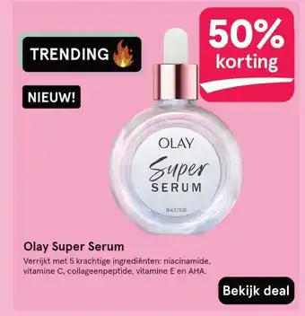 Etos Olay Super Serum aanbieding