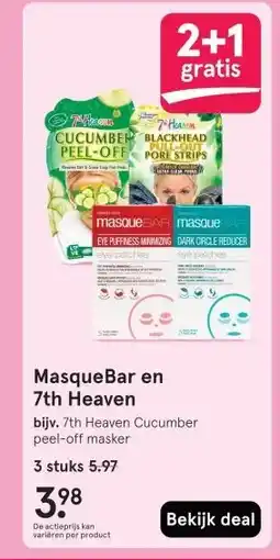 Etos MasqueBar en 7th Heaven aanbieding