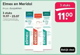 Etos Elmex en Meridol aanbieding