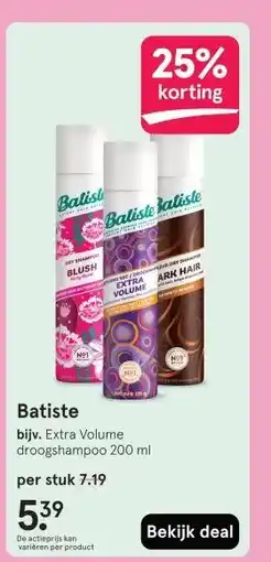 Etos Batiste aanbieding