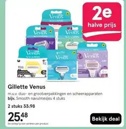 Etos Gillette Venus aanbieding