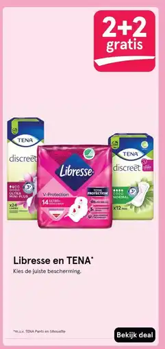 Etos Libresse en TENA* aanbieding