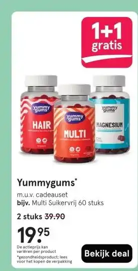 Etos Yummygums aanbieding