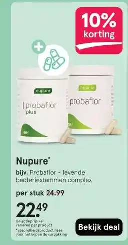 Etos Nupure aanbieding