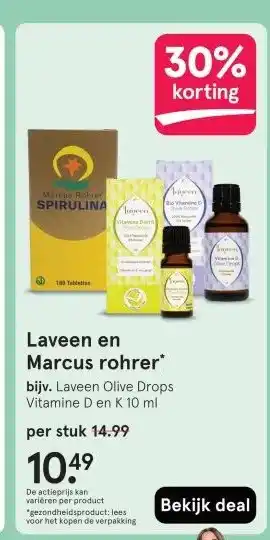 Etos Laveen en Marcus rohrer aanbieding