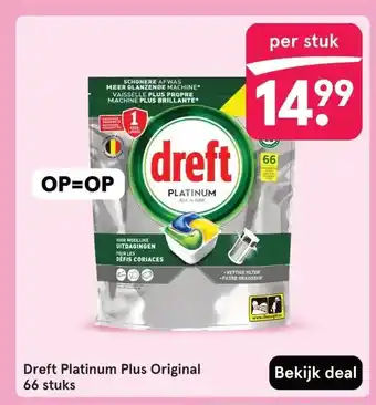 Etos Dreft Platinum Plus Original aanbieding