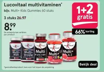 Etos Lucovitaal multivitaminen aanbieding