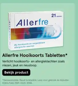 Etos Allerfre Hooikoorts Tabletten* aanbieding
