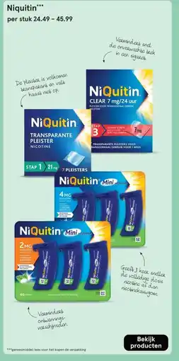 Etos Niquitin*** aanbieding