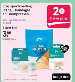 Etos Etos sportvoeding, -tape, -bandages en -kompressen aanbieding