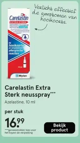 Etos Carelastin Extra Sterk neusspray*** aanbieding