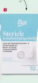 Etos Etos steriele wondreinigingsdoekjes** 10 doekjes aanbieding