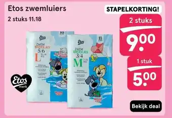 Etos Etos zwemluiers aanbieding