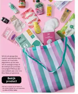 Etos Etos x Studio Noos baby shopper. aanbieding