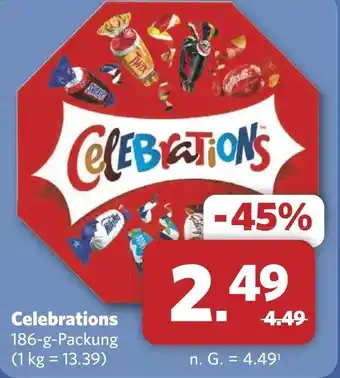 Combi Celebrations aanbieding