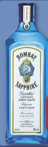 Combi Bombay Sapphire London Dry Gin aanbieding