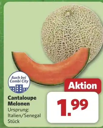 Combi Cantaloupe Melonen aanbieding