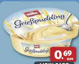 Combi Müller Grießpudding aanbieding