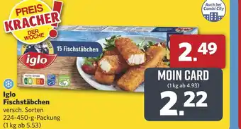 Combi Iglo Fischstäbchen aanbieding