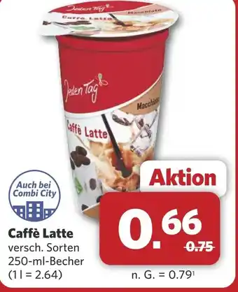 Combi Caffè Latte aanbieding