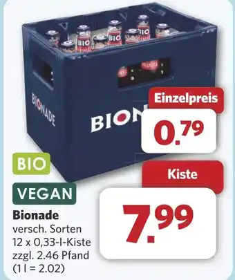 Combi BIO VEGAN Bionade aanbieding