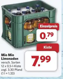 Combi Mio Mio Limonaden aanbieding