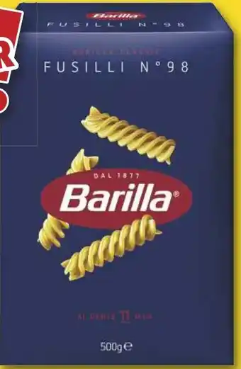 Combi Barilla Pasta aanbieding