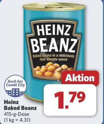 Combi Heinz Baked Beanz aanbieding