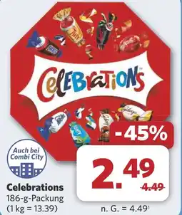 Combi Celebrations aanbieding