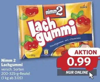 Combi Nimm 2 Lachgummi aanbieding