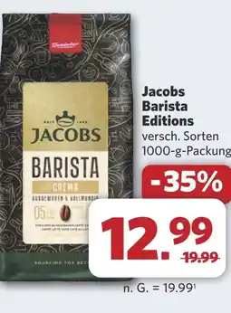 Combi Jacobs Barista Editions aanbieding