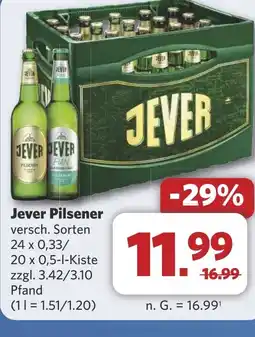 Combi Jever Pilsener aanbieding