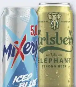 Combi Karlsberg Mixery oder Carlsberg Elephant aanbieding