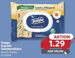 Combi Tempo Feuchte Toilettentücher aanbieding