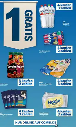 Combi NUR ONLINE AUF COMBI.DE aanbieding